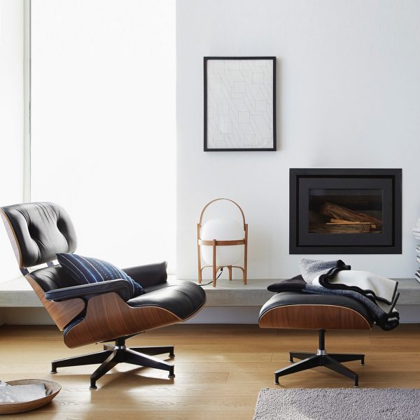 Eames Lounge Chair Ottoman Walnut Xtra Designs Pte Ltd